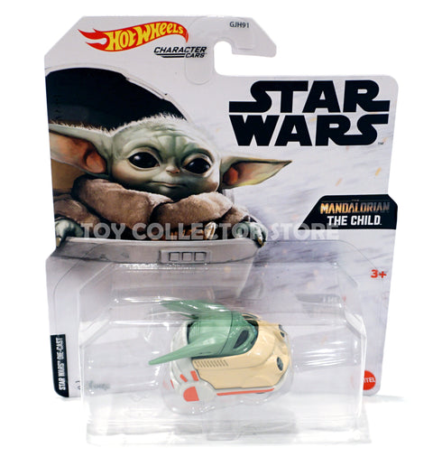 Hot Wheels Character Cars The Child Character Cars Baby Yoda Diecast